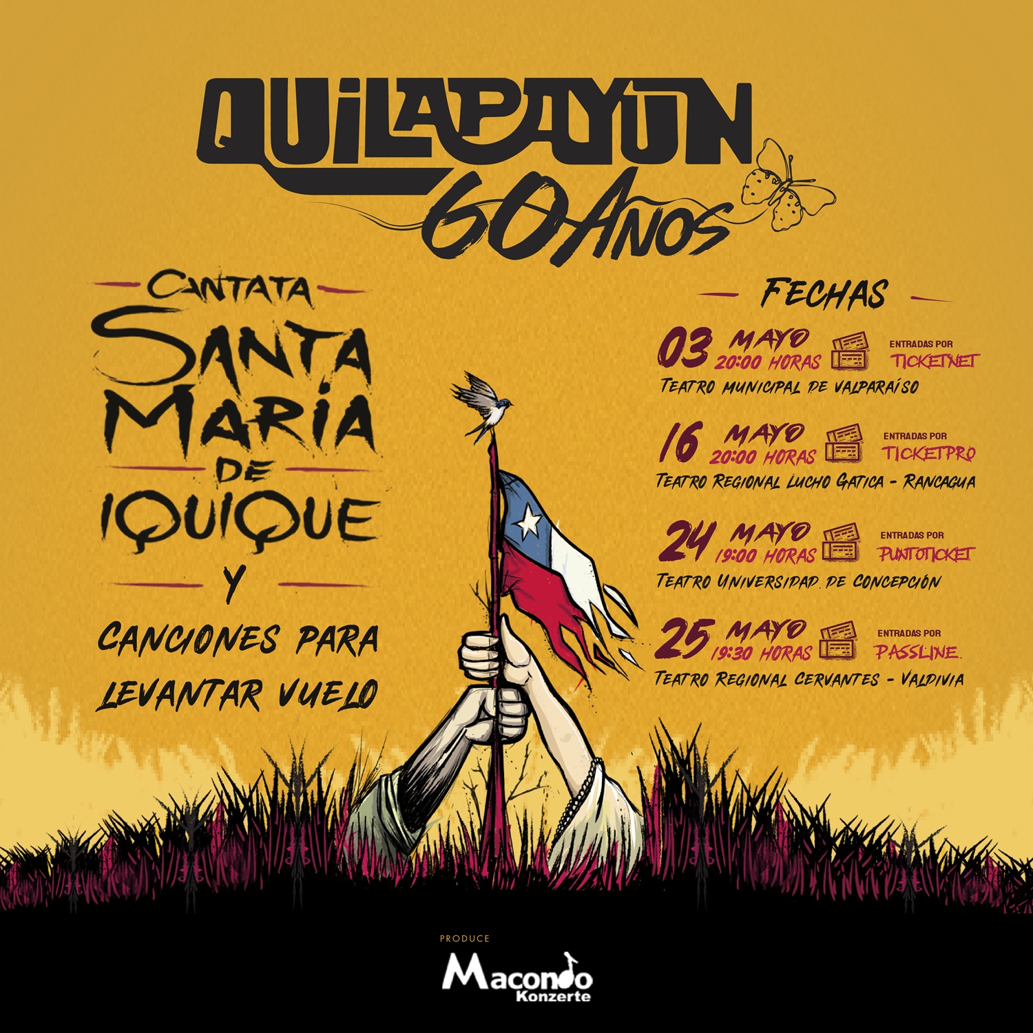 Quilapayún prepara su gira de la 